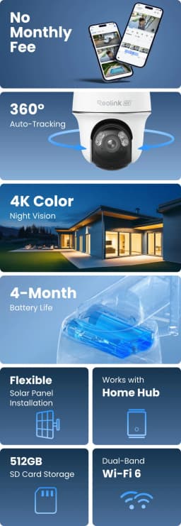 Reolink Home Hub + Argus PT Ultra Kamera Seti - 2