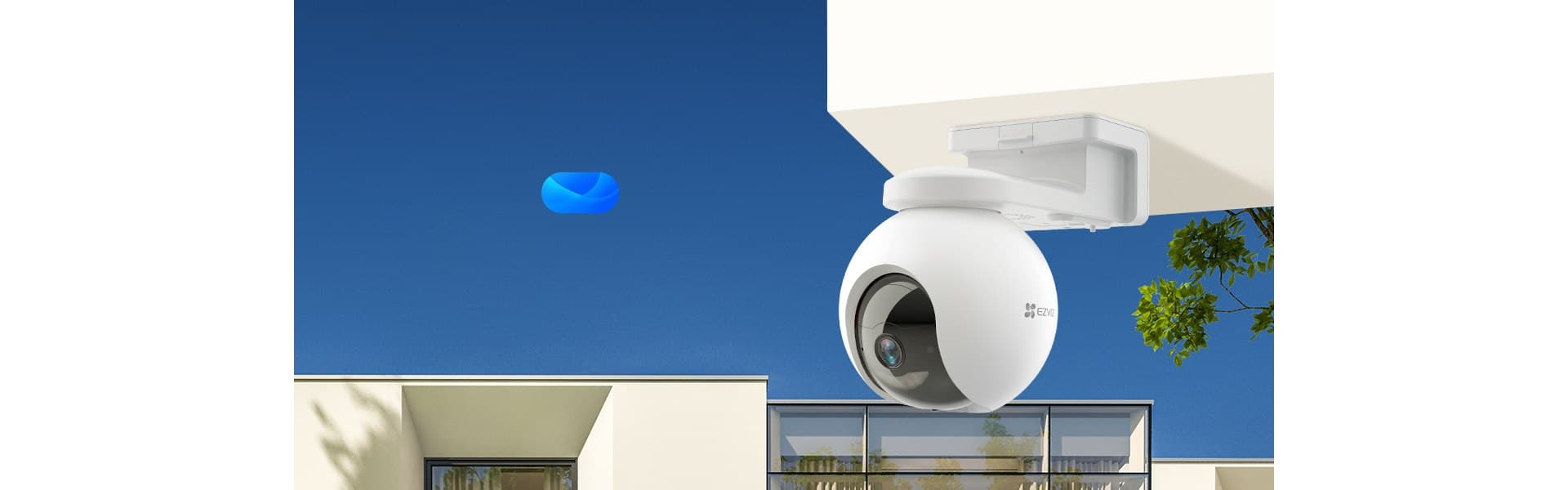 EZVIZ CB8 2K WiFi Pilli PT Güvenlik Kamerası