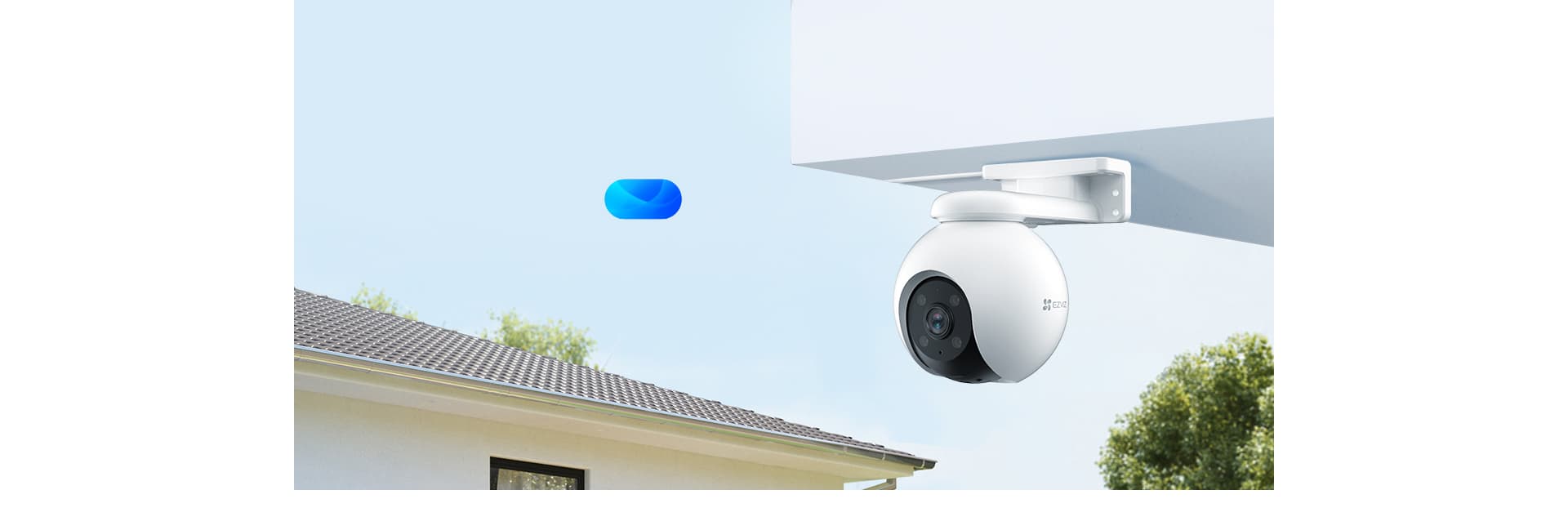 EZVIZ H8 Pro 2K WiFi Dış Mekan PT Kamera