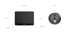 EZVIZ HP4 1080P Akıllı Kapı Görüntüleyicisi - 1