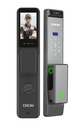 DESi QUiC Q033+ Akıllı Kilit Sanal Kapı Kolu Yüz Tanıma Avuç İçi Damar